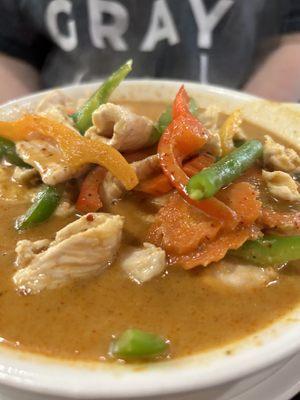 C5. Panang Curry with chicken