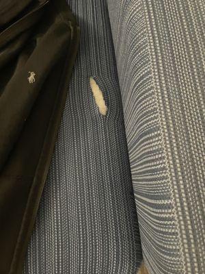 Ripped couch