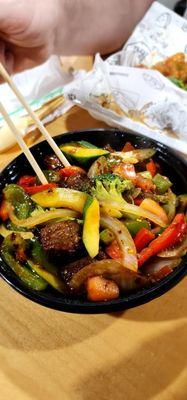 Spicy Beef Wok Stir Fry