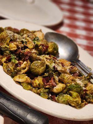 Fried Brussel sprouts