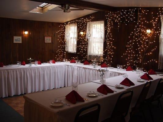 Perfect for a meeting or a private party!