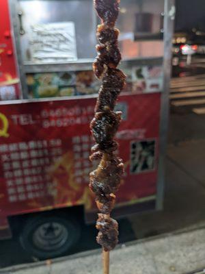 Lamb skewer