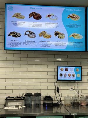 Cookie menu