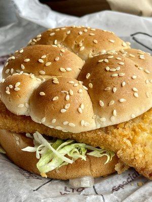 Panko-Breaded Fish Sandwich