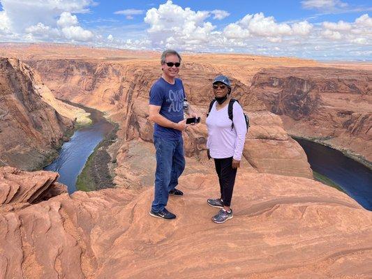 Private Horseshoe Bend Overlook.