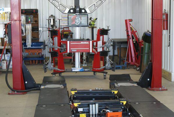 Our new State of the Art Laser Alignment Machine