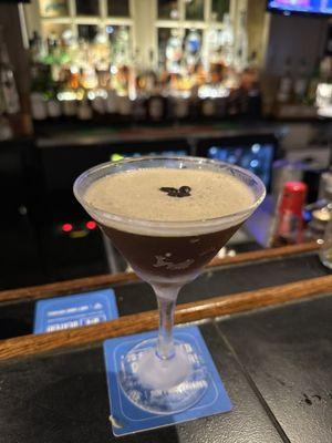 Espresso Martini with a frosty glass... game changer!