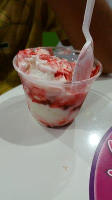 Strawberry Cheesecake Ice Cream!