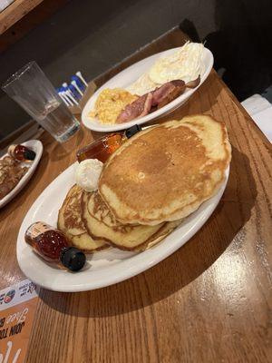 Grandma's Sampler Pancake Breakfast