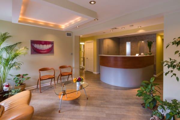 Real Smile Dental reception area