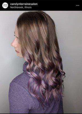 Lavender Ombre by Kristen