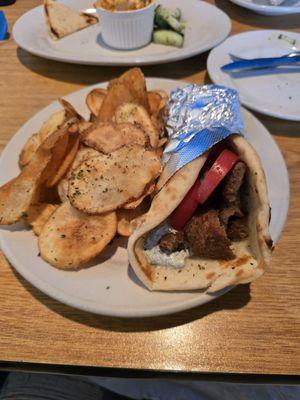 Gyro with chips