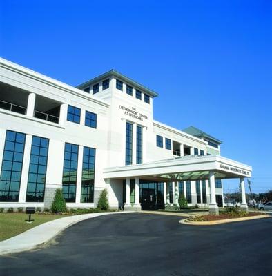 Located on campus at Springhill Medical Center. Building faces i-65 between Dauphin St & Airport Blvd