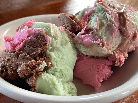 Spumoni, not made in house though.