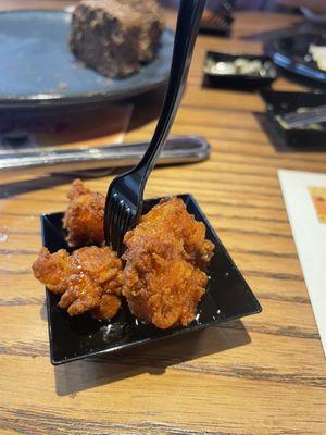 Hot honey chicken