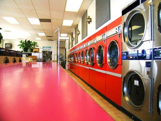 We insure dry cleaners and coin laundries.