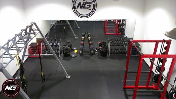 Next Generation MMA Frisco Bootcamp room and is available for our 24/7 access members.