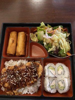 Chicken Bento Lunch Special. Also came with Miso Soup