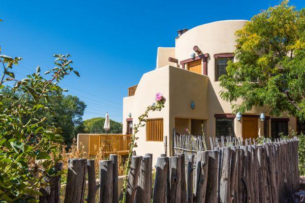 Listed on the National Historic Register, the Inn has been restored to enhance Historic Taos charm and pueblo-style architecture.