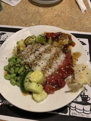 Ahi Tuna Poke Bowl