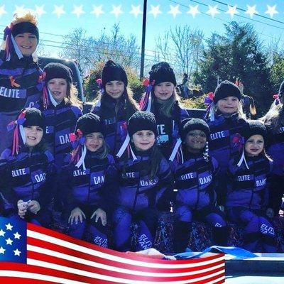 Mini's performance team at the Nolensville Veterans Day parade 2018. We love our Veterans!