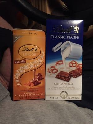 Lindt chocolates! The best.