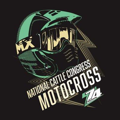 Custom shirt graphic for a motocross company out of Iowa.