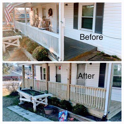 Deck remodel