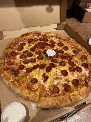 Pepperoni pizza