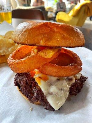 Texas hoedown burger