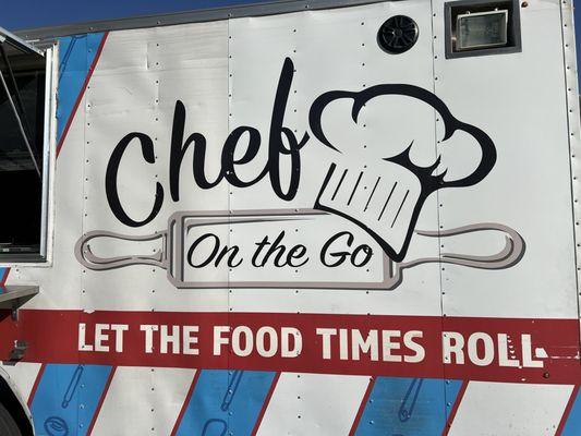 Graphic on food truck