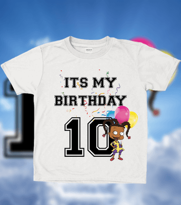 Custom Suzie birthday design