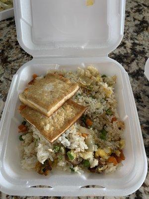 Tofu fried rice