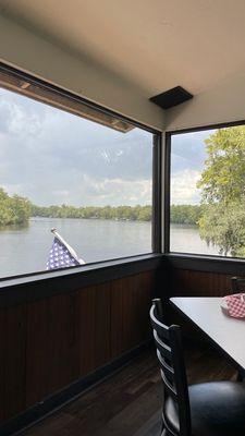 Upper dining room view