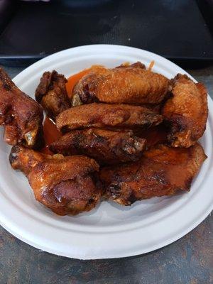 10 mild Buffalo chicken wings