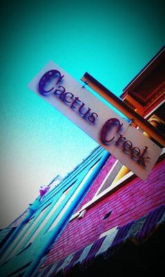 Cactus Creek is at the bottom of Main Street in Weston, Missouri.  Find us at the intersection of Main St. and Market St.