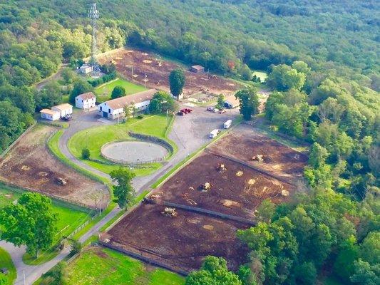 Aerial Photo of Echo Lake Stables