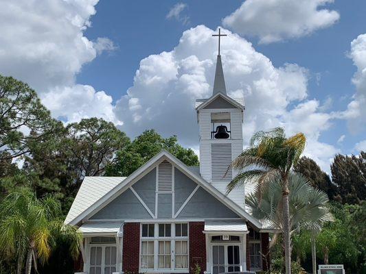 The Church & cool clouds