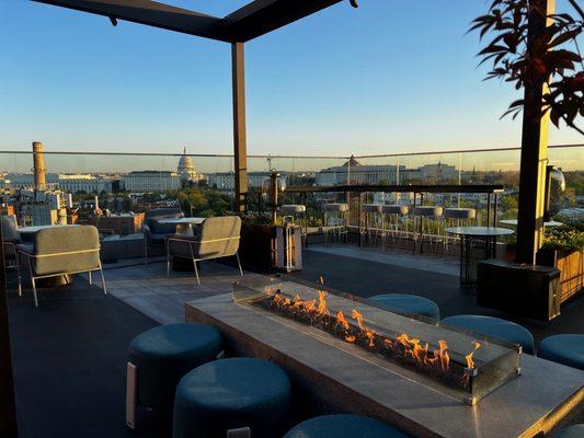 Beautiful rooftop bar/restaurant