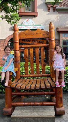 The giant rocking chair!