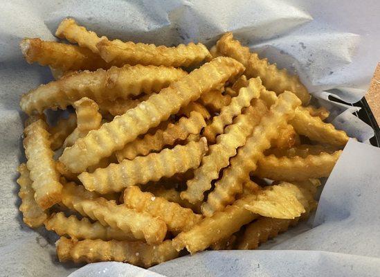 Crinkle fries