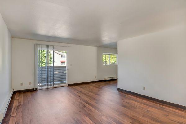 Living Room with Wood Floors