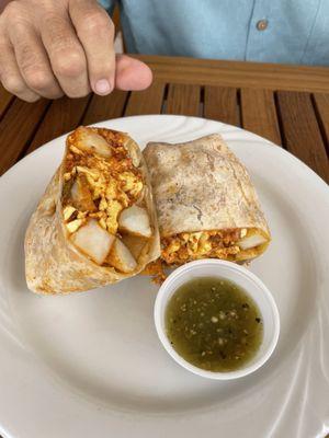 Breakfast burrito