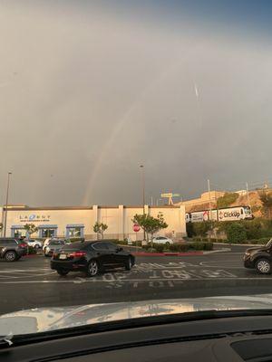 A rainbow as we fill up 08/08/2022