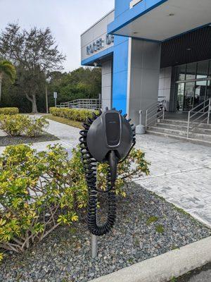 EV charging station at Roger Dean Chevrolet, Cape Coral