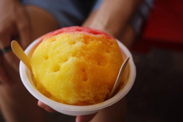 (medium) pineapple, li hing, mango