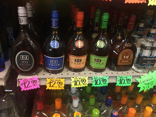 Variety of Liquor in capital Hill