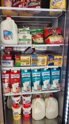 Dairy items