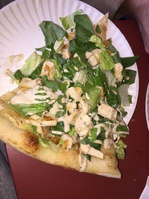 Chicken ceaser salad slice!