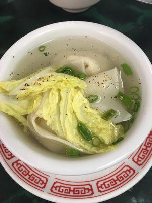 Wonton soup